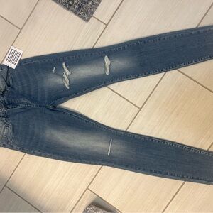 Distressed Blue Pistola Jeans